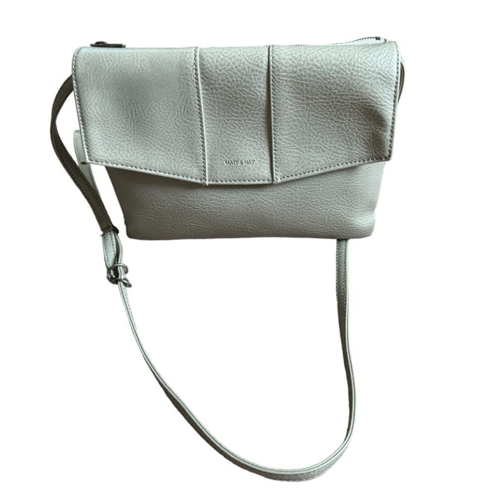 Matt & Nat Eeha Dwell Vegan Leather Adjustdbable Strap Crossbody Purse
